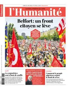 L'Humanite du Lundi 24 Juin 2019