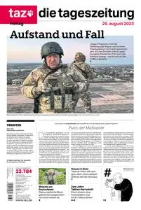 taz die tageszeitung  - 25 August 2023