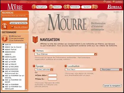 Le petit Mourre : dictionnaire d'histoire universelle v1.0 (CD-ROM)