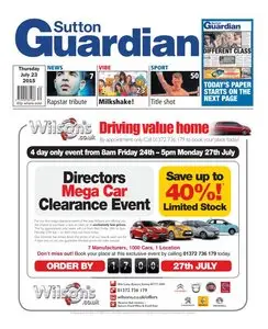 Sutton Guardian - 23 July 2015