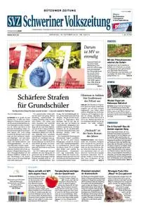 Schweriner Volkszeitung Bützower Zeitung - 15. Oktober 2019