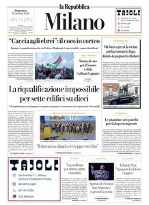la Repubblica Milano - 22 Ottobre 2023