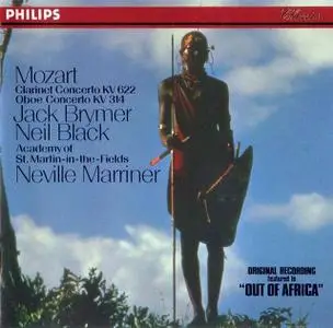 (Soundtrack) OUT OF AFRICA - Mozart  : Sir Neville MARRINER  (.ape)