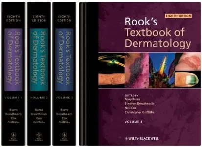 Rook's Textbook of Dermatology, 4 Volume Set (8th edition)