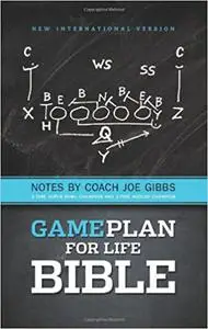 NIV, Game Plan for Life Bible, Hardcover: Notes by Joe Gibbs