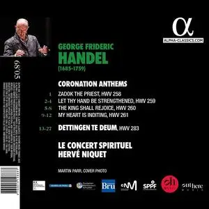 Hervé Niquet, Le Concert Spirituel - George Frideric Handel: Coronation Anthems & Te Deum (2022)