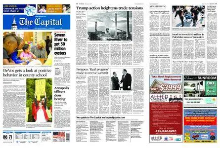 The Capital – June 01, 2018