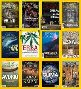 National Geographic Italia - 2015 Full Year Issues Collection