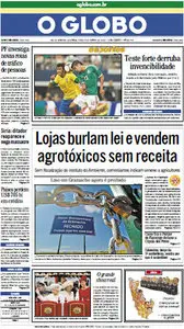 Jornal O Globo - 4 de junho de 2012 - Segunda