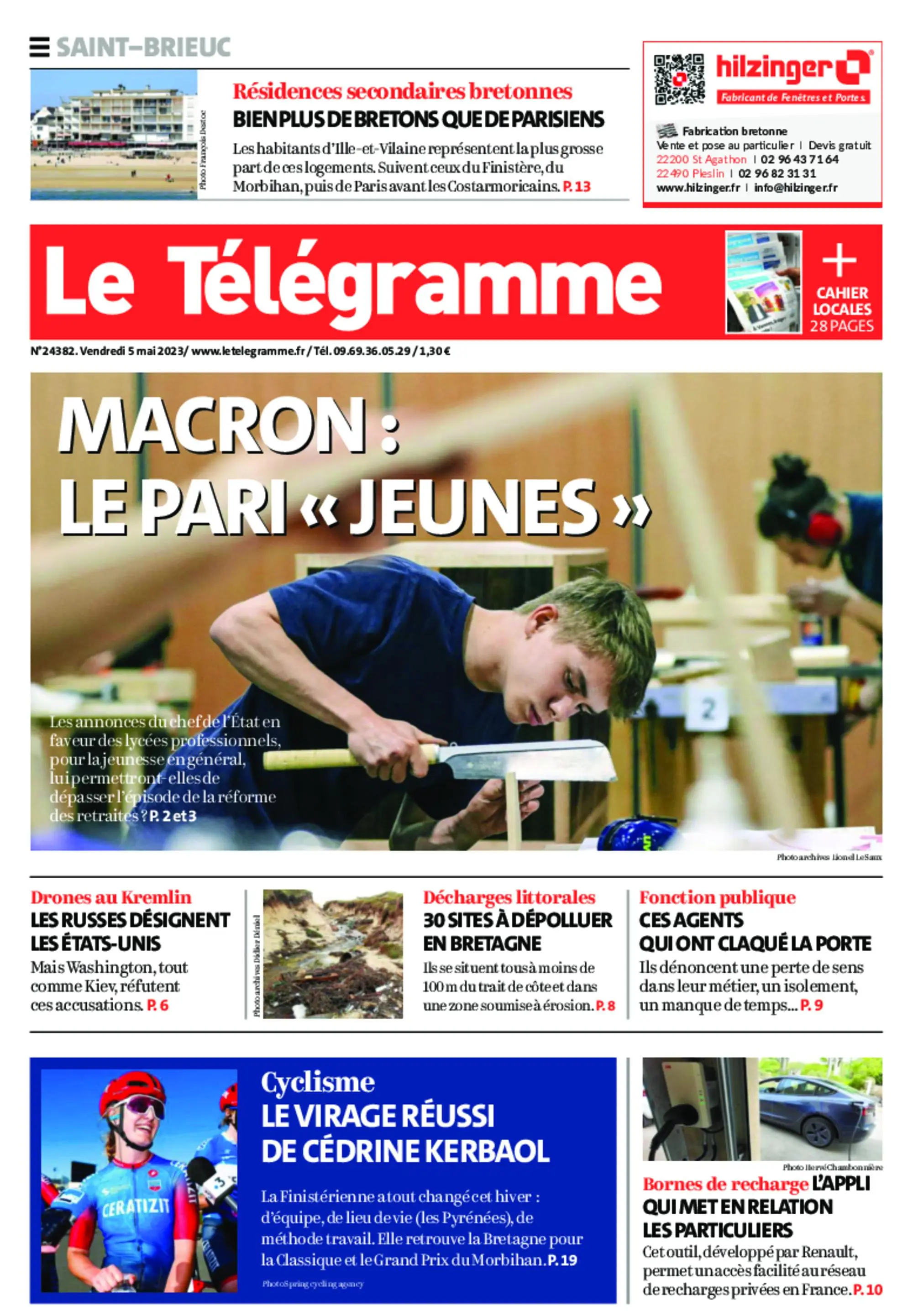 Le Télégramme Saint-Brieuc – 05 mai 2023 / AvaxHome