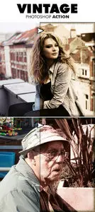 GraphicRiver - Vintage Photoshop Action