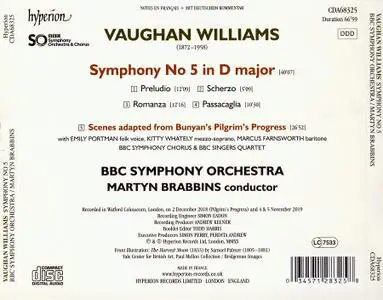 Martyn Brabbins, BBC Symphony Orchestra - Ralph Vaughan Williams: Symphony No. 5 (2020)