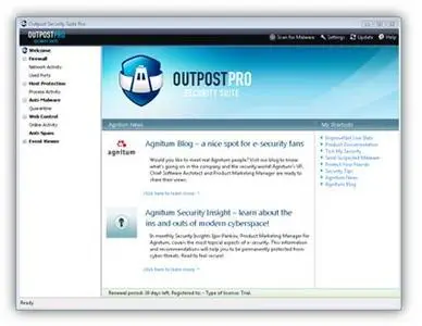 Outpost Security Suite Pro 2008(Build 6.0.2293.253.0490)
