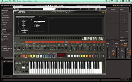 Arturia Jupiter 8V with King Unique (2019)