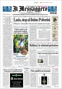 IL MESSAGGERO DEL 03 MARZO 2010