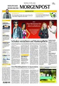 Solinger Morgenpost – 27. April 2020