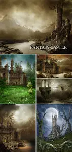 Stock Photo - Fantasy Castle