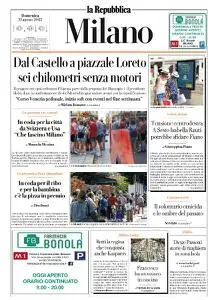 la Repubblica Milano - 21 Agosto 2022