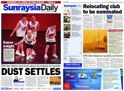 Sunraysia Daily – November 26, 2019