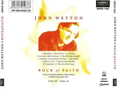 John Wetton - Rock Of Faith (2003)