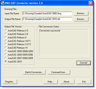 SYCODE DWG DXF Converter v2.0