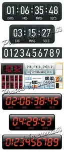 Countdown Timer Vector