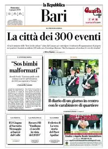 la Repubblica Bari – 02 giugno 2019