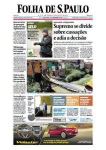Jornal Folha de São Paulo - 11 de dezembro de 2012 - Terça