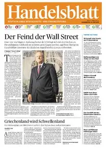 Handelsblatt vom Donnerstag, 13. Juni 2013
