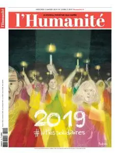L'Humanite du Mercredi 2 Janvier 2019
