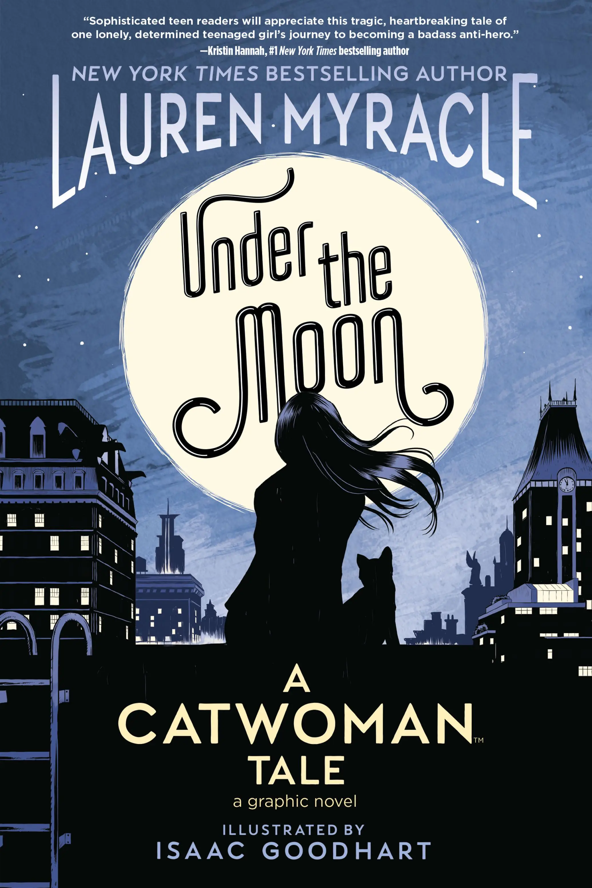 catwoman under the moon