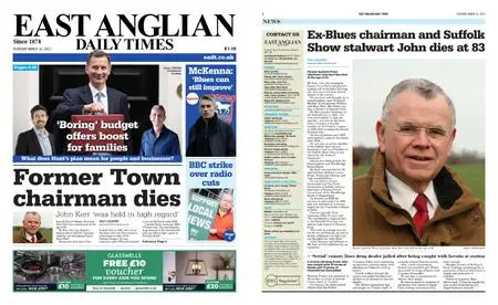 East Anglian Daily Times – March 16, 2023