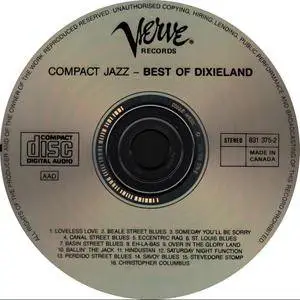 Various Artists - Compact Jazz: Best of Dixieland (1955-61) {Verve 831 375-2 rel 1987}