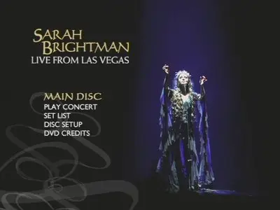 Sarah Brightman - The Harem World Tour: Live From Las Vegas DVD (2004)