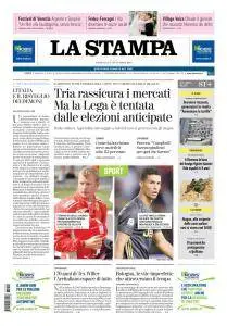 La Stampa Savona - 2 Settembre 2018