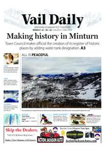 Vail Daily – December 26, 2022