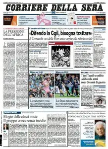 Il Corriere della Sera (18-05-09)