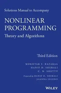 Solutions Manual to accompany Nonlinear Programming (Repost)