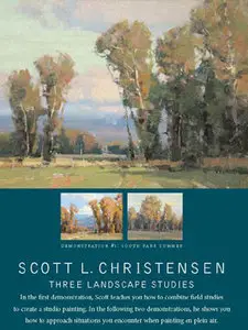 Scott L. Christensen - Three Landscape Studies