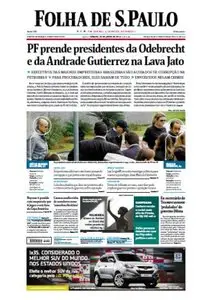 Folha de São Paulo - 20 de junho de 2015 - Sábado