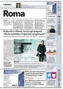 la Repubblica Roma - 15 Febbraio 2019