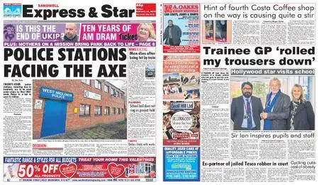 Express and Star Sandwell Edition – February 16, 2018