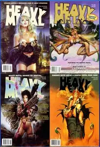 Heavy Metal Magazine, 2000 (Vol.23 №06, Vol.24 №01,02,03,04,05) + specials