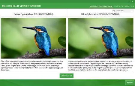 Black Bird Image Optimizer Pro 1.0.2.0