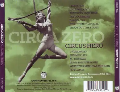 Circa Zero (Andy Summers & Rob Giles) - Circus Hero (2014) {429 Records}