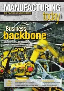 Manufacturing Today Europe Issue 115, 2015