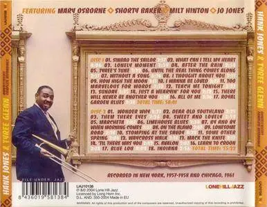 Hank Jones & Tyree Glenn - Quintet/Sextet Complete Recordings (1957-1961) {Lone Hill Jazz LHJ10138 rel 2004}