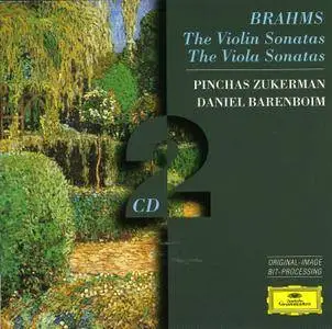 Daniel Barenboim & Pinchas Zukerman - Brahms: The Violin Sonatas & The Viola Sonatas (2CD) (1975)