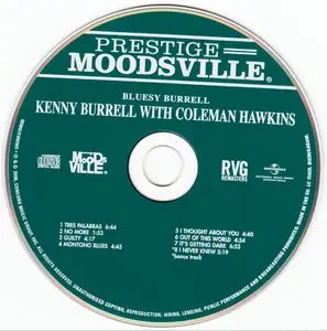 Kenny Burrell with Coleman Hawkins - Bluesy Burrell (1962) {2008 Prestige RVG Remasters Series}