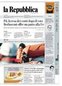 la Repubblica - 29 Gennaio 2018